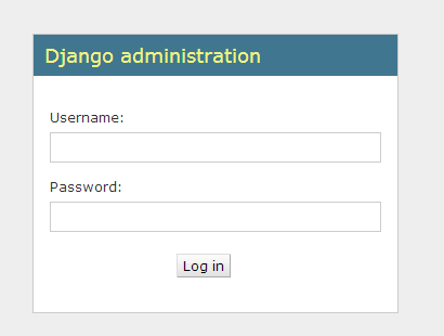 Django Admin 