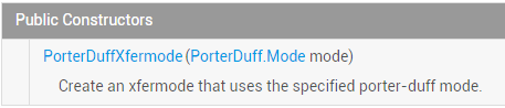 8.3.5 Paint API֮ XfermodePorterDuff()