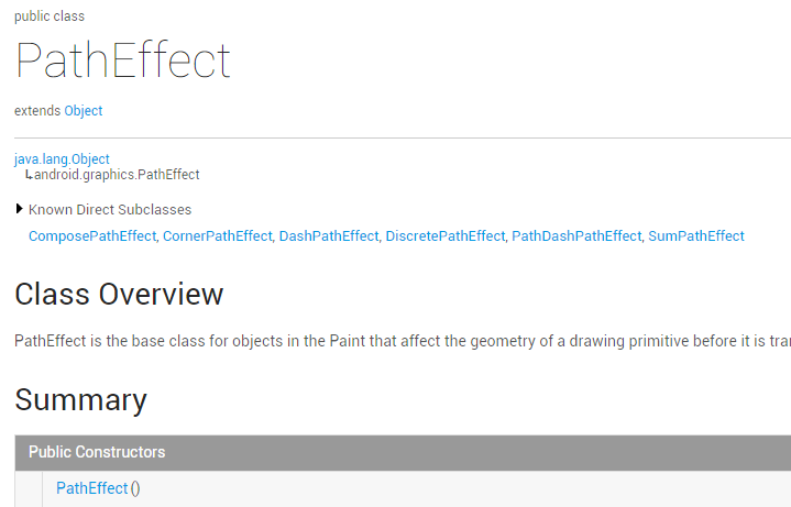 8.3.12 Paint API֮ PathEffect(·Ч)