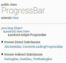 android ProgressBar(进度条) 