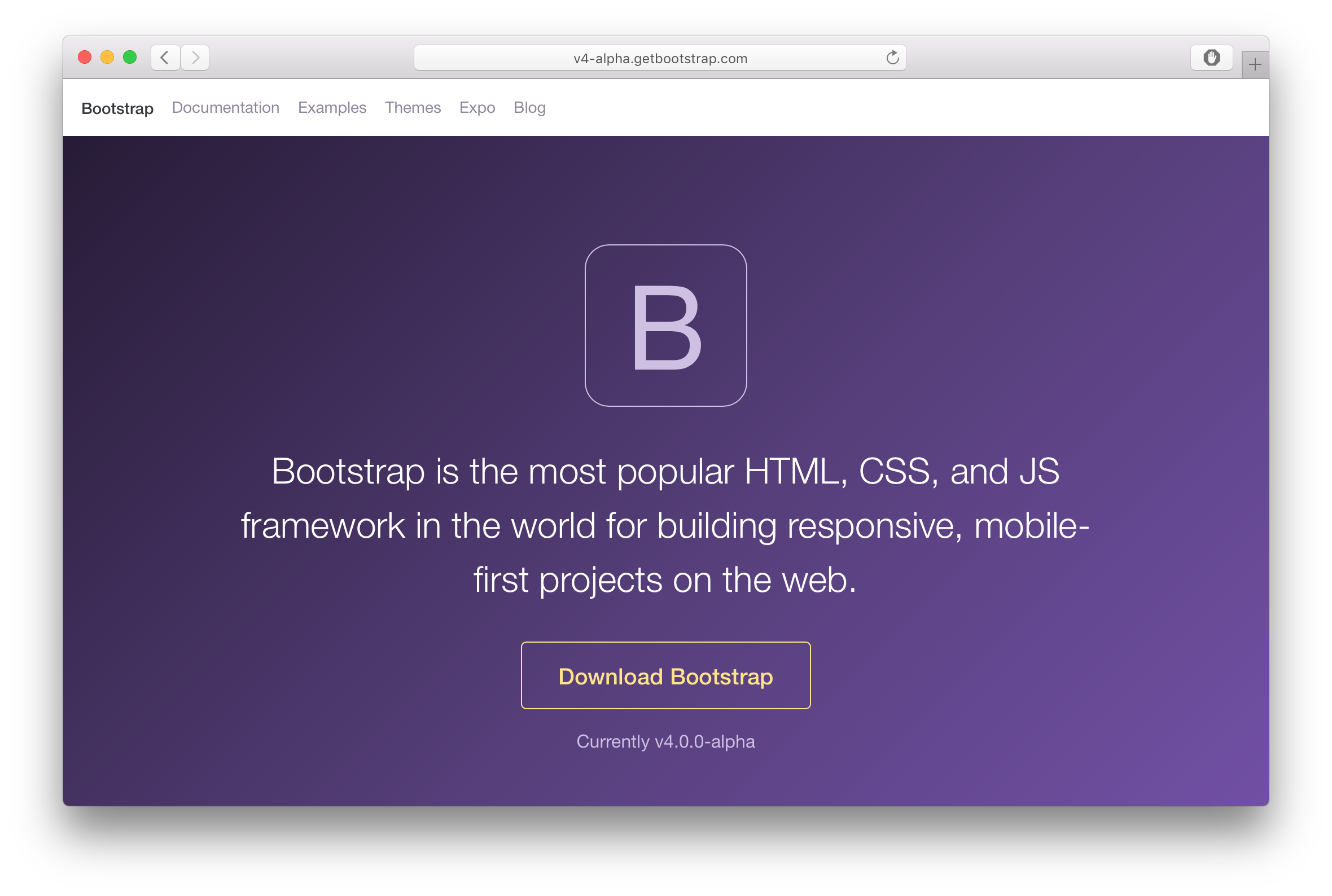 Bootstrap 4 alpha(内测版) 发布 | 菜鸟教程