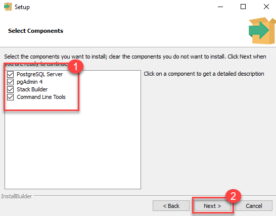 Windows ϰװ PostgreSQL